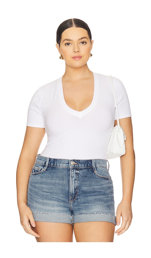 GOOD AMERICAN DEEP V BODYSUIT 