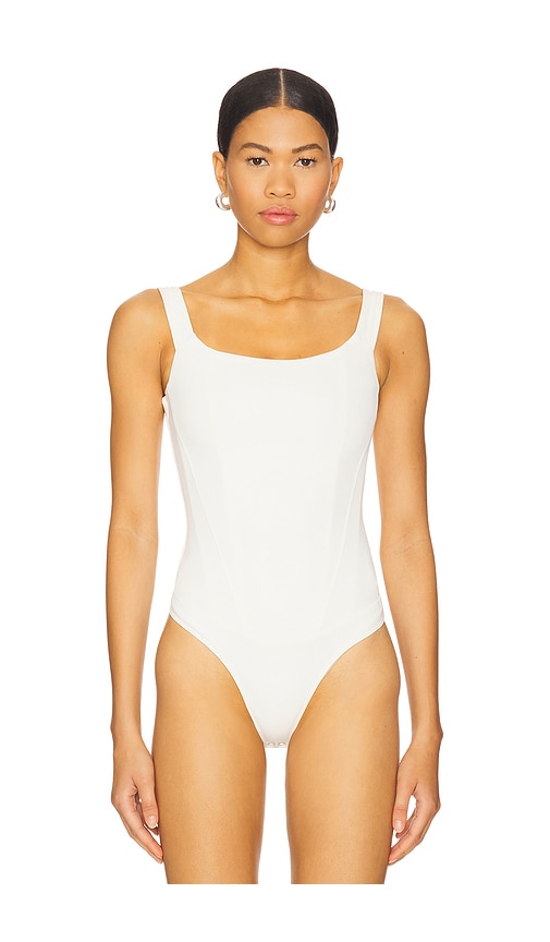GOOD AMERICAN SCUBA CORSET BODYSUIT 