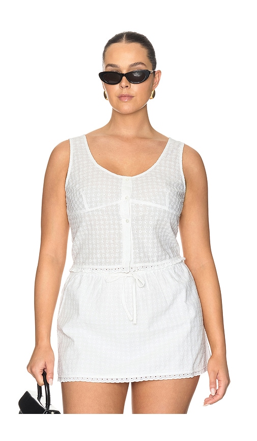 Good American The Eyelet Top | Thumbnail 2
