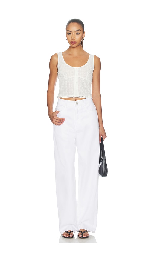 Good American The Eyelet Top | Thumbnail 7