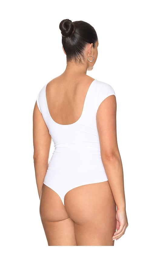 Good American The Open Back Bodysuit | Thumbnail 8