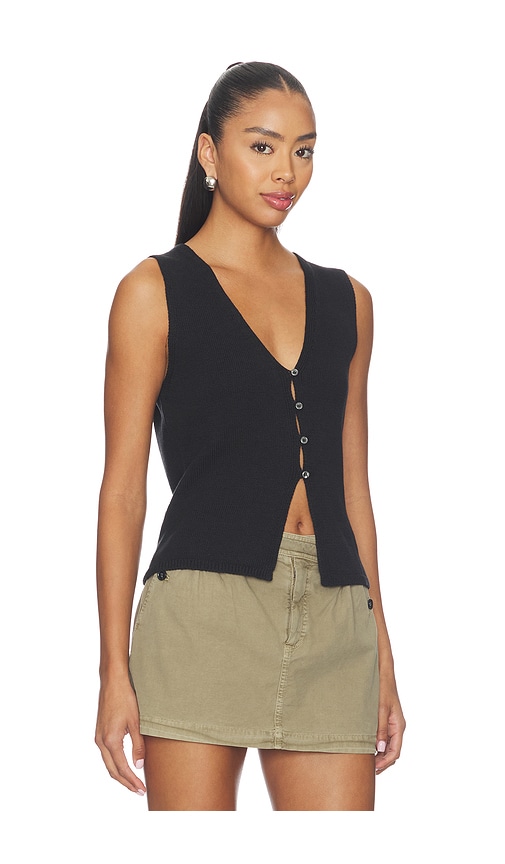 Good American The Knit Vest Top | Thumbnail 3