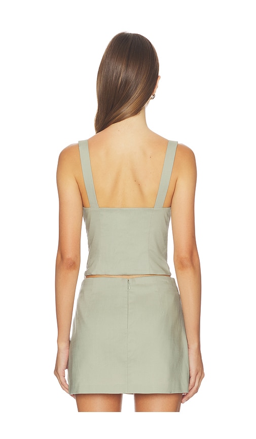 Good American The Linen Corset Top | Thumbnail 5