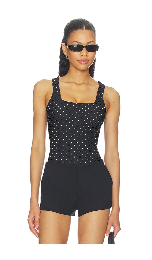 Good American The Weightless Sculpting Modern Tank Bodysuit en Black Taille XXXXL4X Also en XS S M L XL1X XXXL3X 87 €