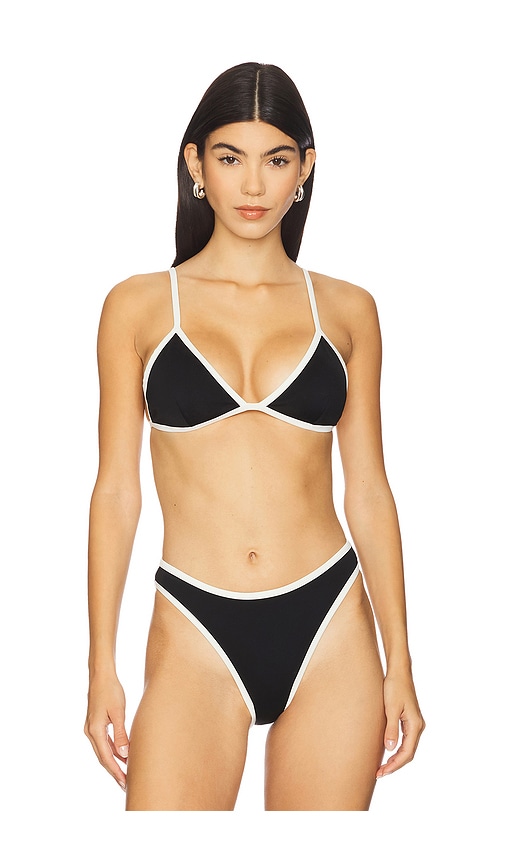 Compression Perfect Fit Bikini Top in Black. - size XS (also in L, M, S, XL, XXL)