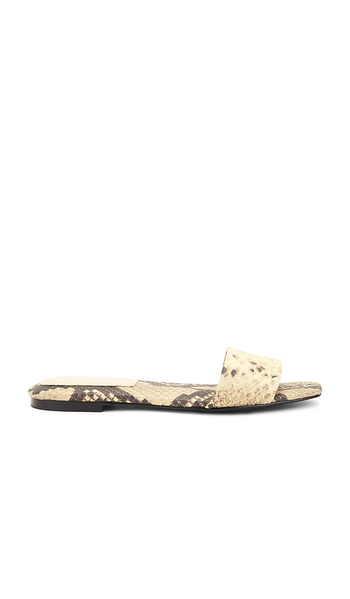 Shop Good American Embellished Flat In Cream