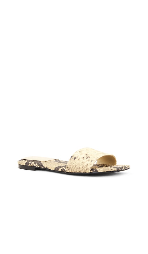 Shop Good American Embellished Flat In Cream