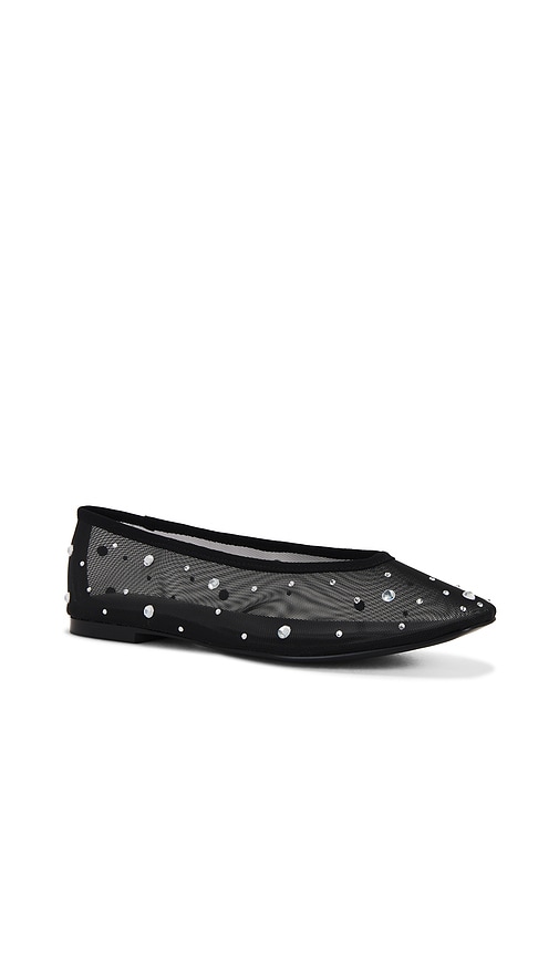 Shop Good American Crystal Flat In Black001