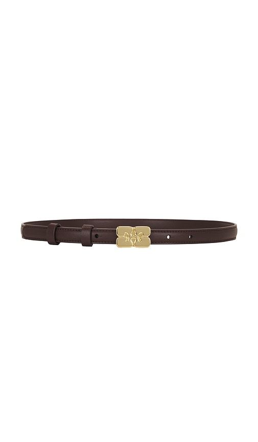 Ganni Kat Belt Small in Brown. - size XS/S (also in M/L)