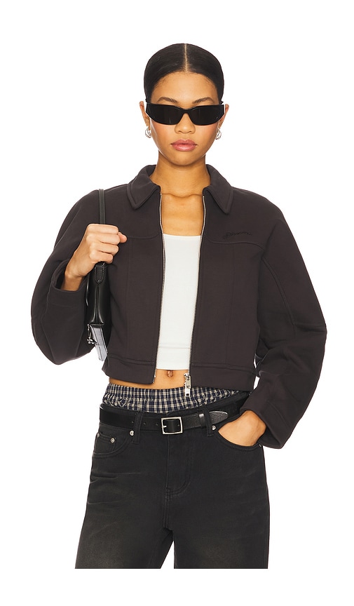 Heavy Terry Jersey Bomber in Charcoal. - size XXS (also in )