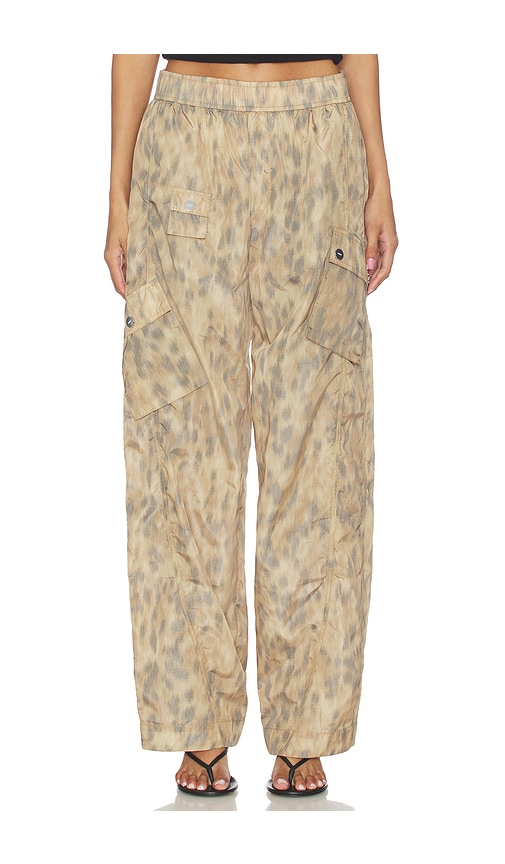 Ganni Printed Flyweight Nylon Relaxed Elastic Pant | Thumbnail 3 Ganni Printed Flyweight Nylon Relaxed Elastic Pant | Thumbnail 3