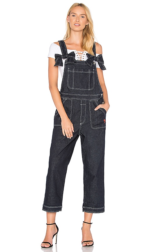 ganni jumpsuit denim
