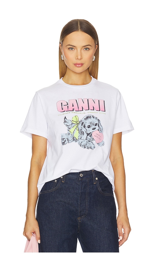 Ganni トップ In Red