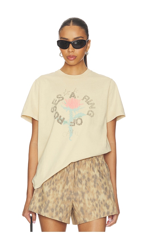 Ganni Future Heavy Jersey Oversized T-shirt