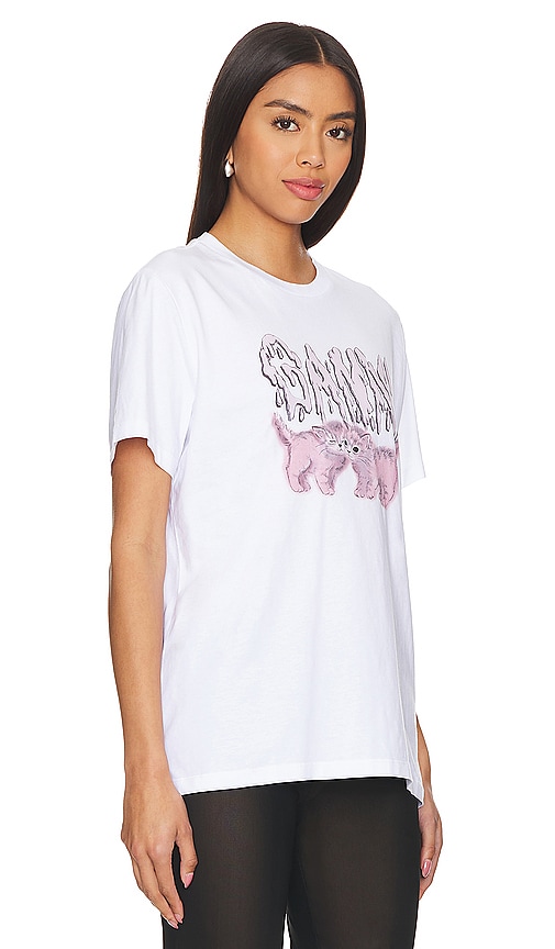 BASIC JERSEY CATS RELAXED T-SHIRT