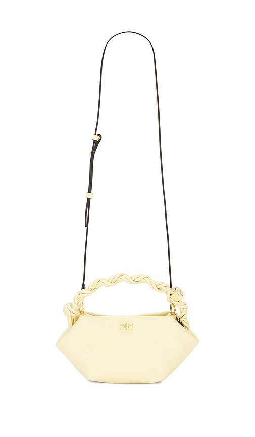 Ganni Bou Bag Mini in Yellow Cream