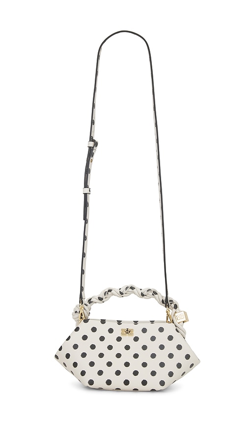 Ganni Bou Mini Bag in Egret