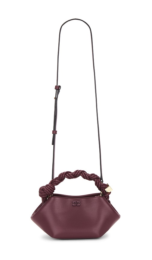 Bou Mini Bag in Burgundy.