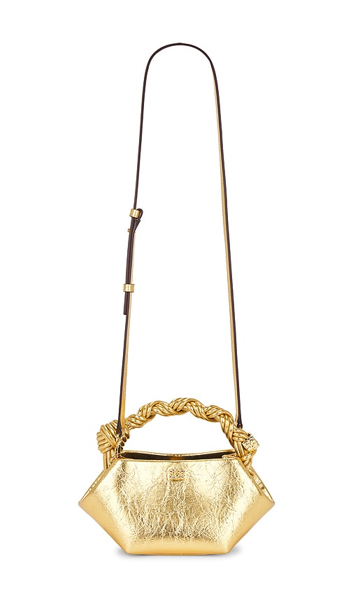 Ganni SAC BOU en Metallic Gold 658$
