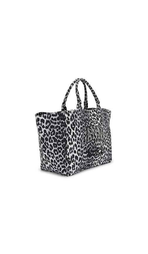  Ganni Tote-bag In Black,grey. 