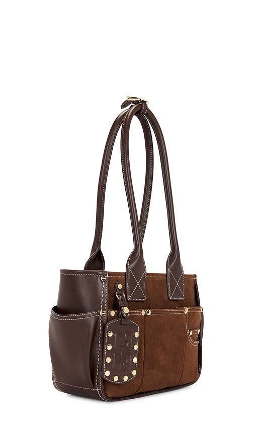  Ganni Umhängetasche Posy In Brown. 