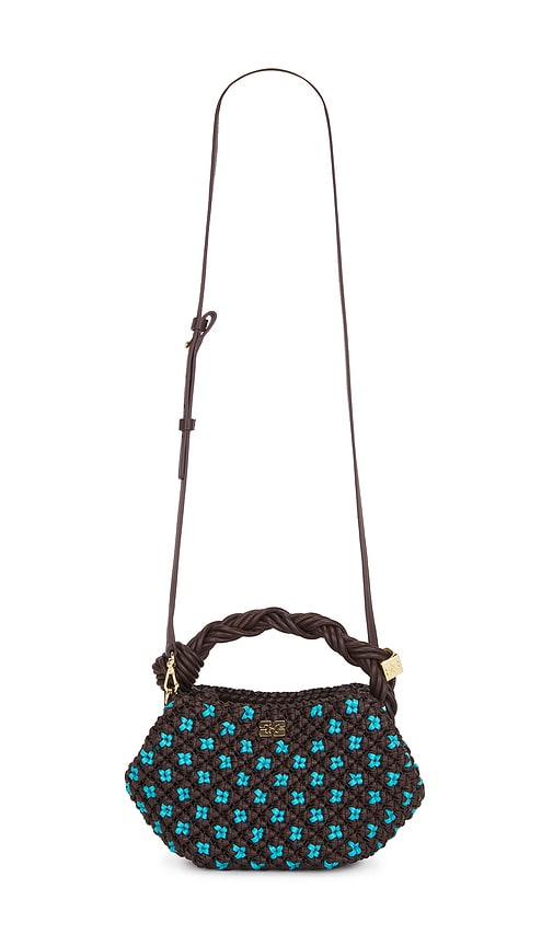 Ganni MINI-SAC BOU en Brown 1237$