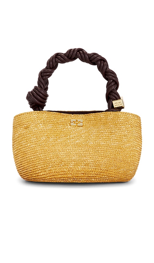 Ganni Bou Mini Straw Bag | Thumbnail 2 Ganni Bou Mini Straw Bag | Thumbnail 2
