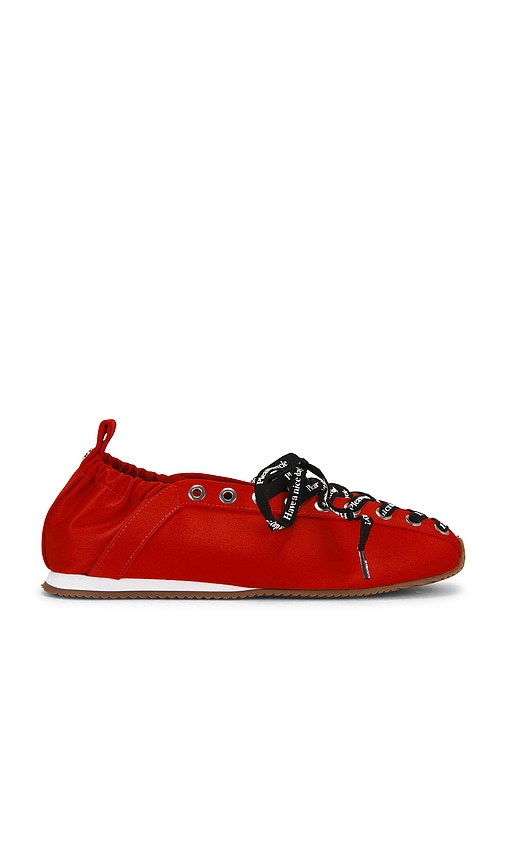 Ganni Lace Up Sporty Ballerina Sneaker | Thumbnail 3 Ganni Lace Up Sporty Ballerina Sneaker | Thumbnail 3