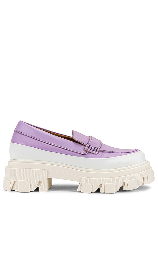 Ganni Chunky Loafer in Orchid Bloom