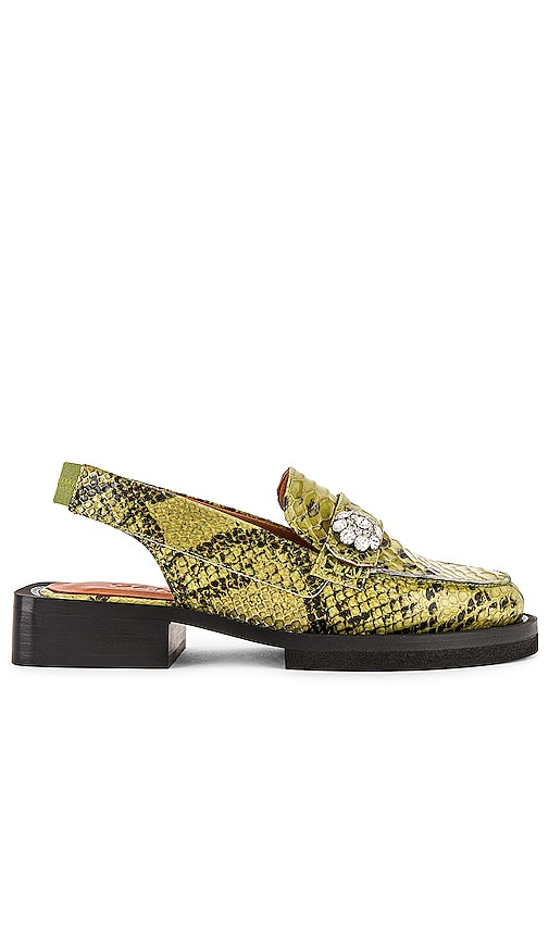 Ganni Embossed Snake...