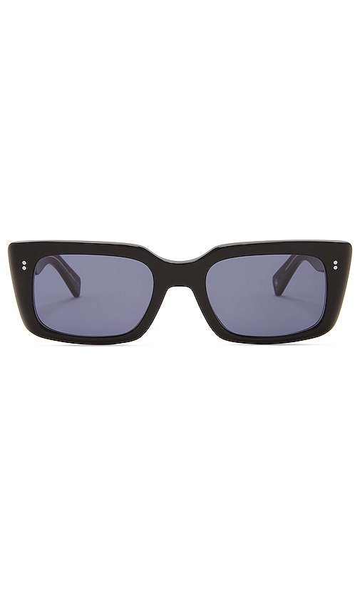 Garrett Leight Gl 3030 Sunglasses In Black & Navy