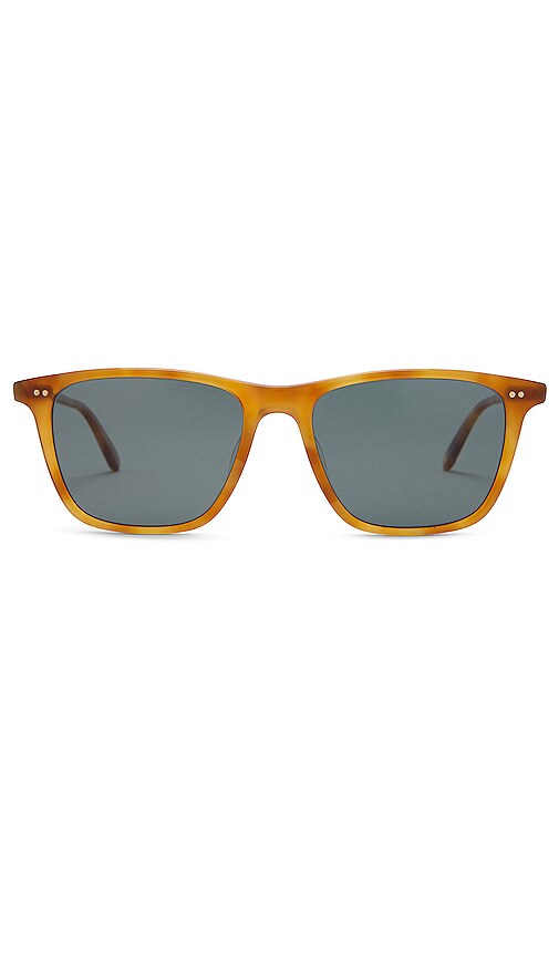 Garrett Leight Hayes Sun Sunglasses in Ember Tortoise