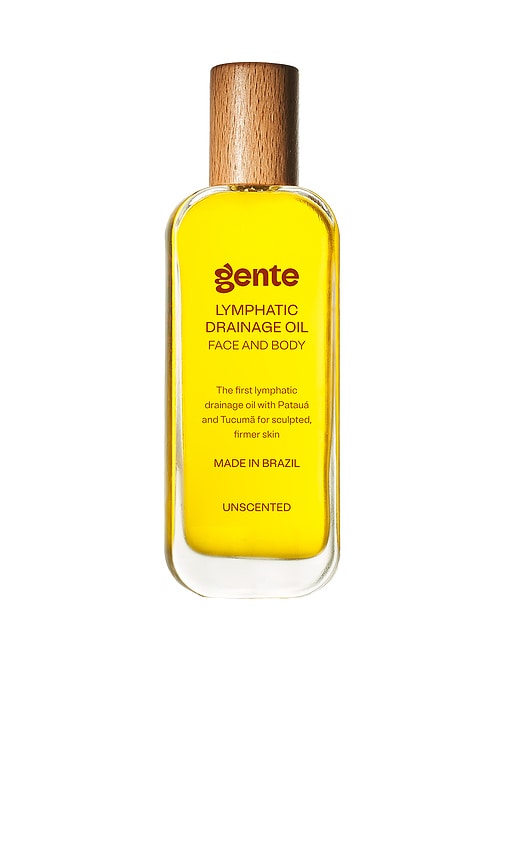 Gente Beauty Unscented Lymphatic Drainage Oil in Beauty: NA.