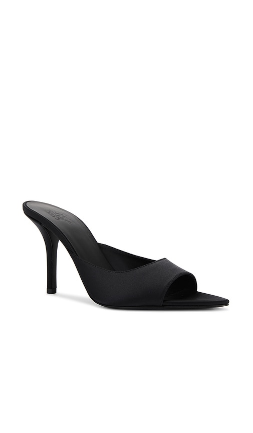 Shop Gia Borghini Perni 04 Sandal In 黑色