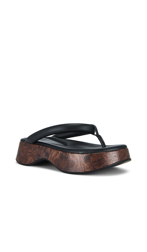 Gia Borghini Hazel Sandal In Black