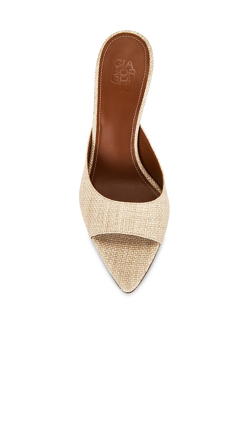 GIA BORGHINI Raffia Mule | Thumbnail 4 GIA BORGHINI Raffia Mule | Thumbnail 4
