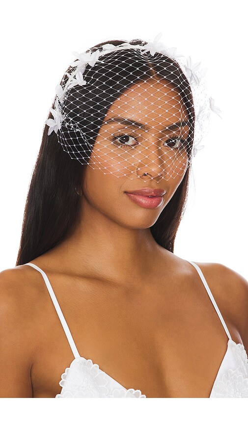 Gigi Burris x REVOLVE Flora Veil in Ivory | REVOLVE display picture 1