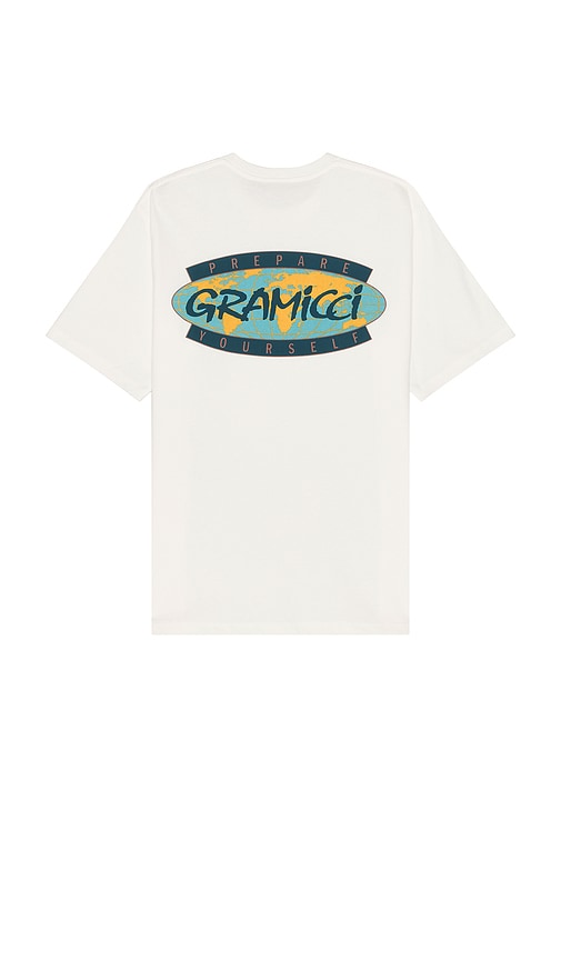 Shop Gramicci Prepare Yourself Tee In 白色