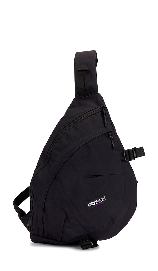 Shop Gramicci Cordura Sling Bag In Black