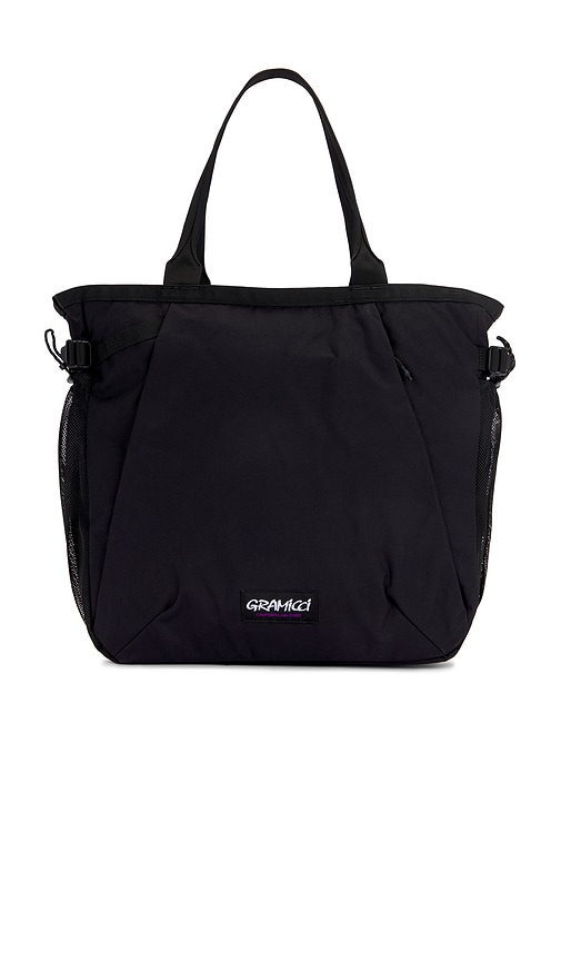 Shop Gramicci Cordura Tote Bag In Black