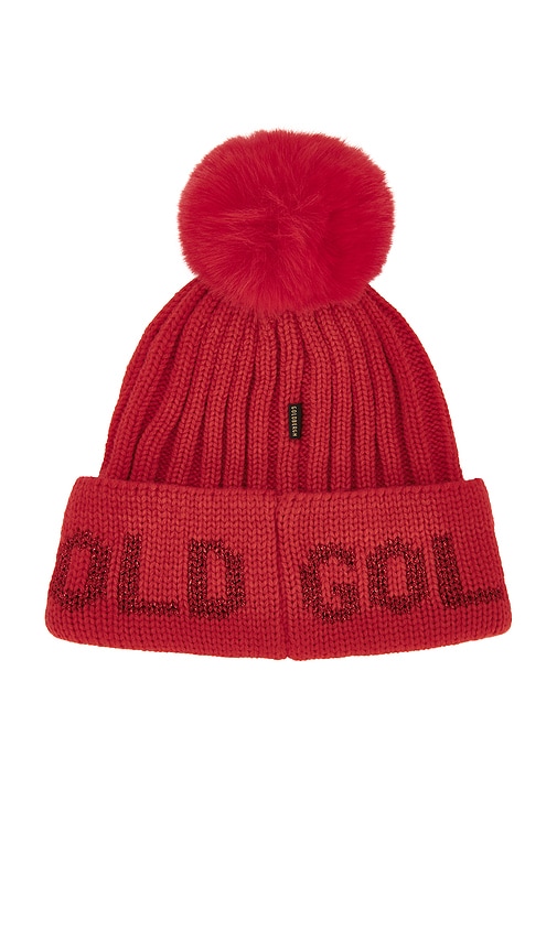 Goldbergh Hodd Beanie In Red