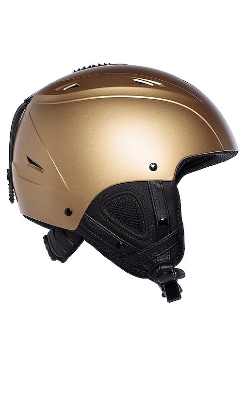 Shop Goldbergh Khloe Ski Helmet In Gold