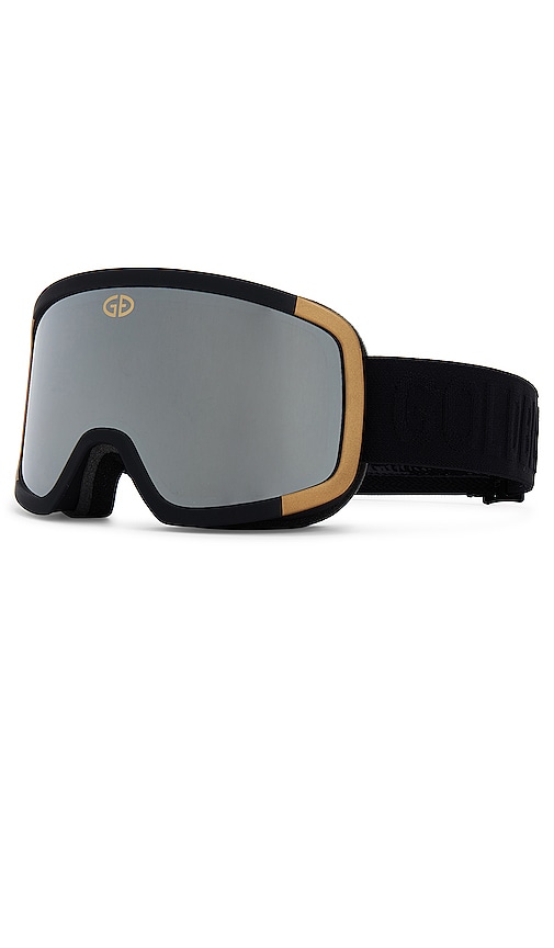 Goldbergh Eyecatcher Goggles In Black & Gold