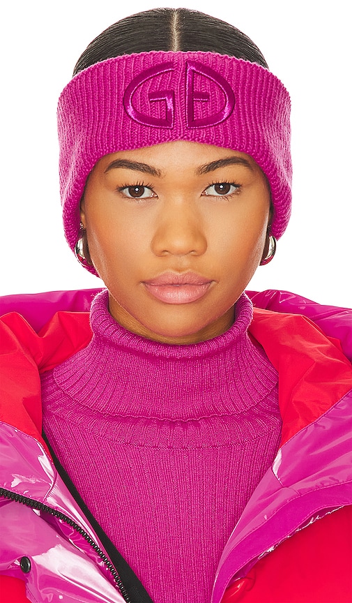 Goldbergh Warmth Headband In Fuchsia