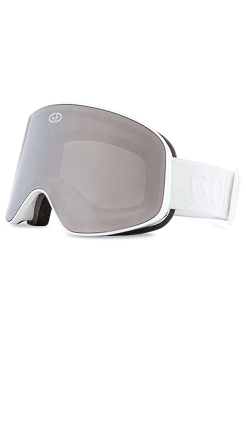 Shop Goldbergh Headturner Goggles In White