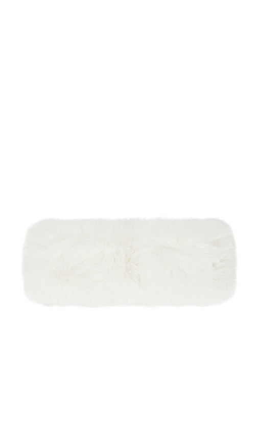  Goldbergh Stirnband Froid Faux Fur In Cream. 