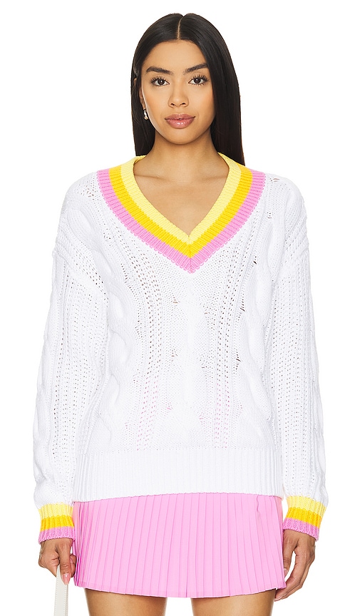 Goldbergh Cable Sweater in White
