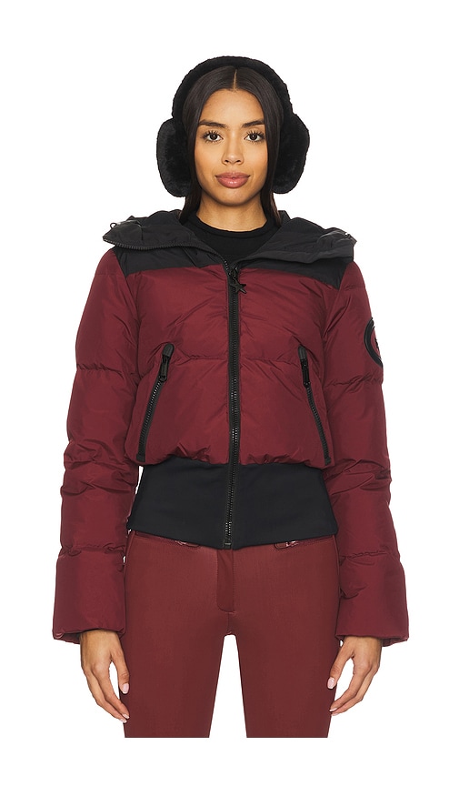Goldbergh VILLAGE スキージャケット - Vino Rosso | REVOLVE