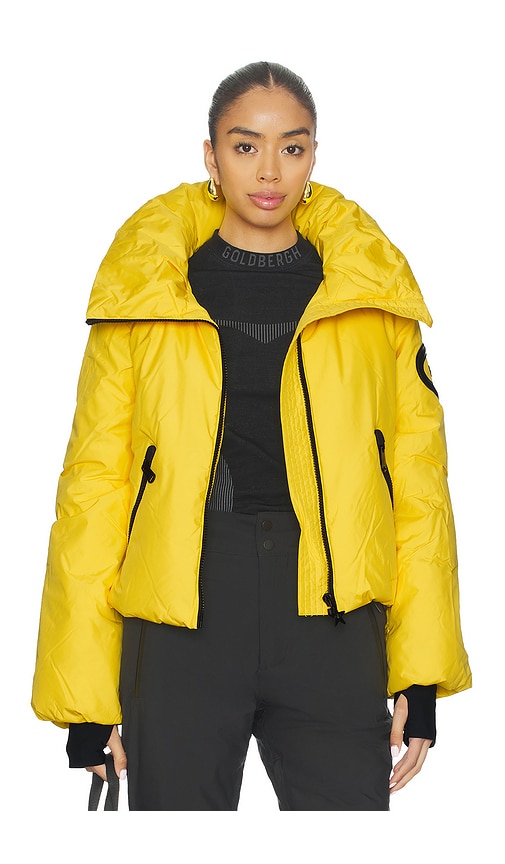 Goldbergh Porter Ski Jacket In Yellow