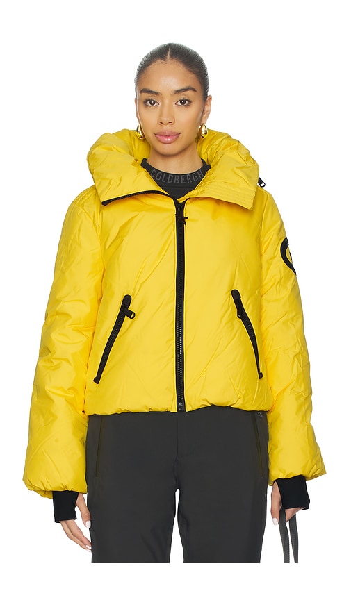 Goldbergh Porter Ski Jacket In Yellow